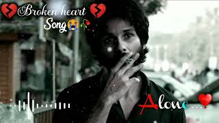 Broken heart💔🥀Sad song 😭😭 Alone Night Feeling music Lofi song Very emotional love song [upl. by Anesuza]