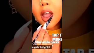 viral smile hacks 😱😊 shortvideo youtubeshorts beautyhacks smile [upl. by Anak]