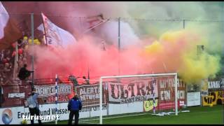 Pyrotechnik SV Babelsberg 03 vs FC St Pauli [upl. by Emelda]