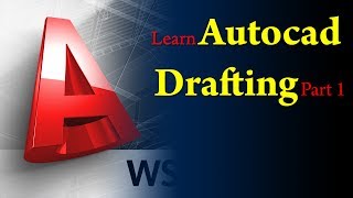 Autocad TutorialBasic 2D drafting in Autocad in easy steps [upl. by Ansaev659]