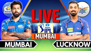 IPL 2024 Live MI vs LSG Match 67  IPL Live Score amp Commentary  Mumbai vs Lucknow Live Match [upl. by Saire]