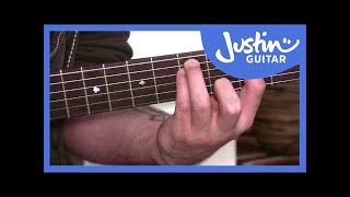 Power Chords 1 Guitar Lesson BC172 Guitar for beginners Stage 7 [upl. by Timmie]