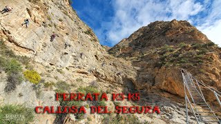 Ferrata Callosa del Segura K3 amp K5 [upl. by Aileahcim]