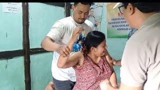 Patient from Kolkata West Bengal Shoulder joint pain treatment at Lamding Elangbam Leikai Wangjing [upl. by Mascia]