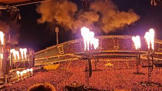 Rammstein  Sonne Multicam HD 30 Juli Ullevi Göteborg Gothenburg [upl. by Idnat707]