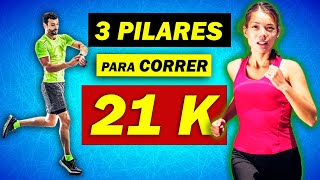 Cómo ENTRENAR para una MEDIA MARATÓN 21k [upl. by Eustache]