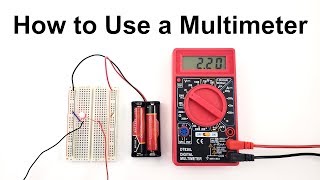 How to Use a Multimeter [upl. by Euqinotna506]