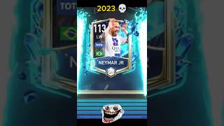 Then vs now Neymar TOTS fcmobile fifamobile [upl. by Westlund]