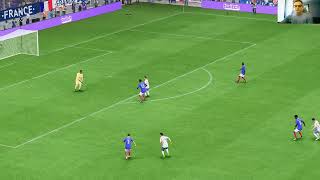 Frankreich  My reactions and comments gameplay EA Sports FC 24 [upl. by Ytsirc]