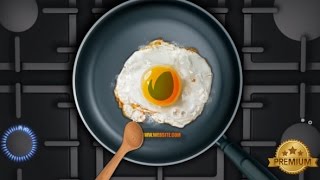 Cooking Tv Logo Reveal  After effect template free [upl. by Llevol]