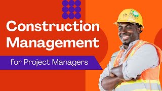 Construction Management Opportunities for Project Managers [upl. by Aketahs]