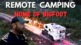 Remote Campsite Known for Bigfoot Sighting in Minnesota [upl. by Azilef]