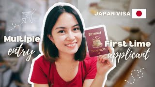 JAPAN VISA MULTIPLE ENTRY APPROVED  FIRST TIME APPLICANT [upl. by Ardie]