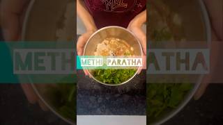 Methi Paratha  food methi vlog healthyfood [upl. by Edmondo]