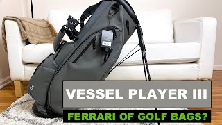 Vessel Player III Stand Golf Bag 14 Way [upl. by Naeloj]