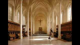 SOLESMES Gregorian Chant  Ordinary of the Mass Kyrie Gloria Sanctus Agnus Dei [upl. by Nebuer]