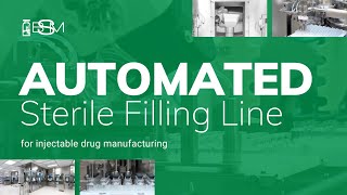 Fully automated sterile filling line at Berkshire Sterile Manufacturing [upl. by Alanson373]