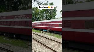 8116 self proplled auxiliary tool van🚂🚂 standing at junction🇮🇳 indianrailways train wmk❤️🙏 [upl. by Auoz]