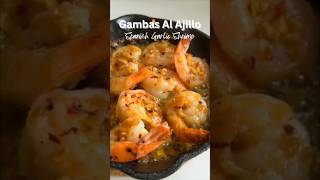 Gambas Al Ajillo Spanish Garlic Shrimp shorts easyrecipe tapas recipeshorts gambasalajillo [upl. by Aloisia]