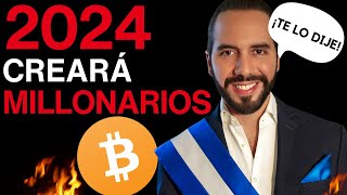 💥 ¡ALERTA BITCOIN 2024 HARÁ MILLONARIOS [upl. by Naneek146]