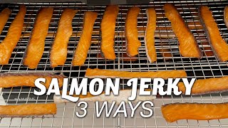 How to make Salmon Jerky with a Food Dehydrator The SAHARA setup amp Review [upl. by Adihahs732]