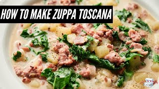 How to Make Zuppa Toscana Soup  slow cooker zuppa toscana recipe [upl. by Lachance]