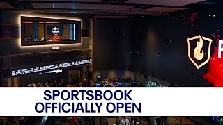 Potawatomi Sportsbook officially opens  FOX6 News Milwaukee [upl. by Sidra901]