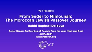 From Seder to Mimounah The Moroccan Jewish Passover Journey [upl. by Yevol]