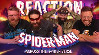 SpiderMan Across The Spiderverse  MOVIE REACTION [upl. by Ades838]