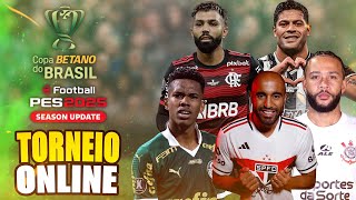 🚨 TORNEIO DE PES 2025 GOGOSZ PATCH 4K│ONLINE COM OS INSCRITOS│COPA DO BRASIL [upl. by Ludly]