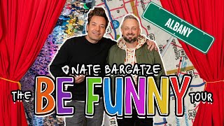 Jimmy Fallons Weekend on the Be Funny Tour with Nate Bargatze [upl. by Edmead]