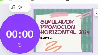 PARTE 4 SIMULADOR PROMOCIÓN HORIZONTAL 2024 USICAMM [upl. by Kendell]