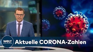 AKTUELLE CORONASCHOCKZAHLEN Erstmals über 80 000 CovidNeuinfektionen  Inzidenz bei 3879 [upl. by Feigin805]