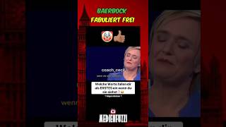 Baerbock Fabuliert frei 👀😵‍💫 shortsfeed deutschland satire politik diegrünen comedy baerbock [upl. by Howie]