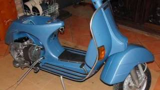 Restauro Vespa P200E 1981 [upl. by Ytoc]