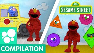 Sesame Street Back to School with Elmo  Elmos World Compilation [upl. by Eltsryk]