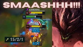 SMAAASHHHH AP Malphite Madness [upl. by Wichern]