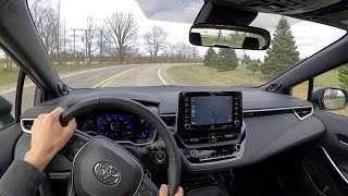 2020 Toyota Corolla XSE Sedan CVT  POV Review [upl. by Cayser]