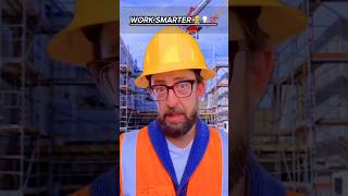 Part 90  work smarter 👷💡💯 workers smart work job construction viralvideo shorts [upl. by Willy]