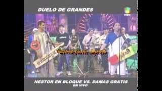 DAMAS GRATIS VS NESTOR EN BLOQUE COMPLETO [upl. by Warren]