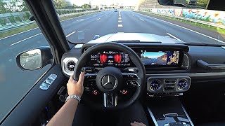 THE NEW MERCEDES AMG G63 G CLASS 2025 TEST DRIVE [upl. by Olmstead]