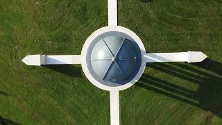 NMWDM  Aerial Footage National Military Working Dog Memorial [upl. by Cresa]