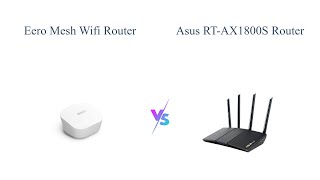 Amazon eero Mesh WiFi Router vs ASUS RTAX1800S  Which is Better 📶💻 [upl. by Aivartal]