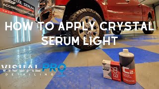 How to Apply Gtechniq Crystal Serum Light Ceramic Coating [upl. by Samtsirhc]