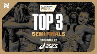 Top 3 Plays of the Semi Finals  Suncorp Super Netball 2024 [upl. by Asiuqram]