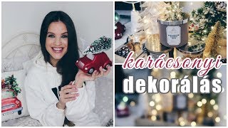 🎄Karácsonyi dekor haul amp szoba dekorálás🎄│Karin Dragos [upl. by Paulsen]