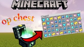 Minecraft but village chest are op [upl. by Suivatco]