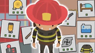 I Got The MAX Firefighter Rank And OP Upgrades In Sneaky Sasquatch [upl. by Ahsenek]