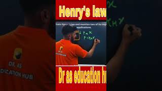 Henry’s law conceptsolution class 12th chemistry [upl. by Grous]