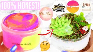 FAMOUS VS UNDERRATED SLIME SHOP REVIEW [upl. by Ennasirk]